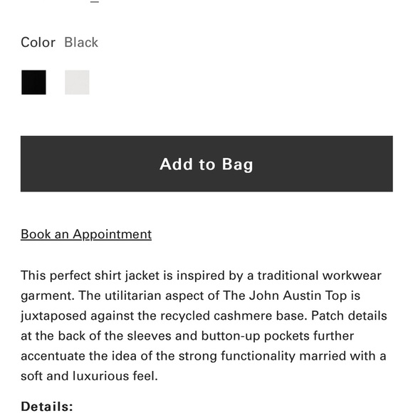 GABRIELA HEARST - BLACK LEATHER JACKET NWT - Picture 11 of 17